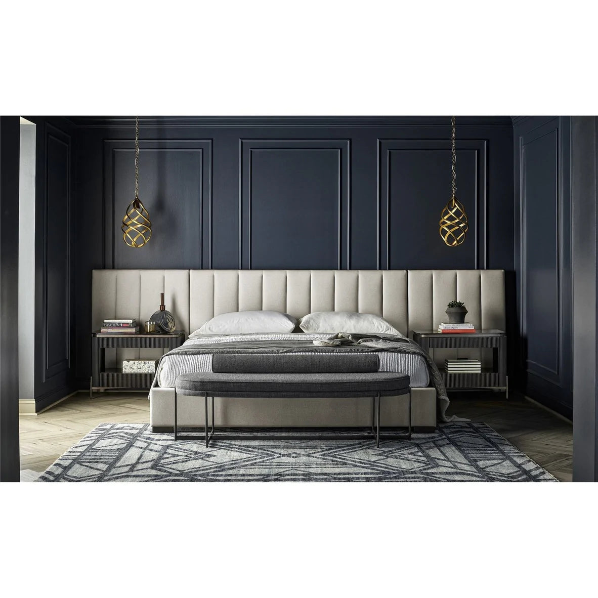 Luxury Apollo Extra wide panelled Bed